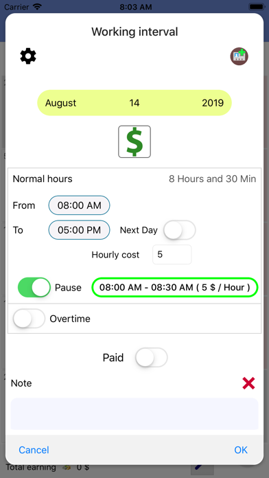 How to cancel & delete Working Hours 4b from iphone & ipad 4