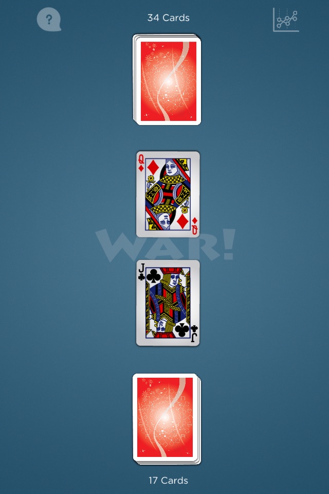 War - Fun Classic Card Game screenshot 2