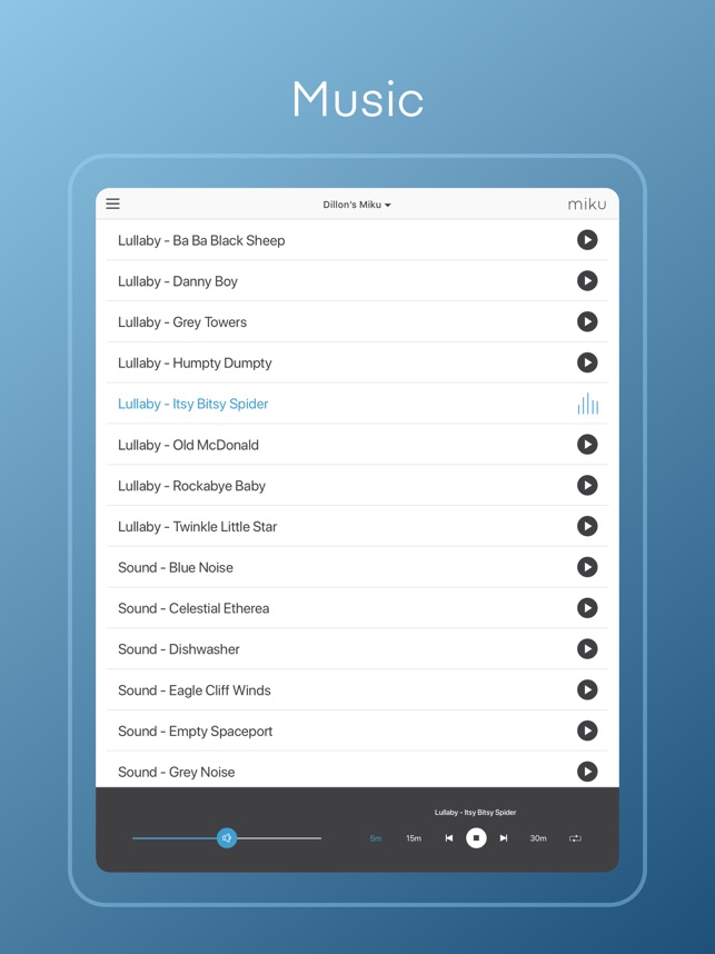 miku baby monitor app