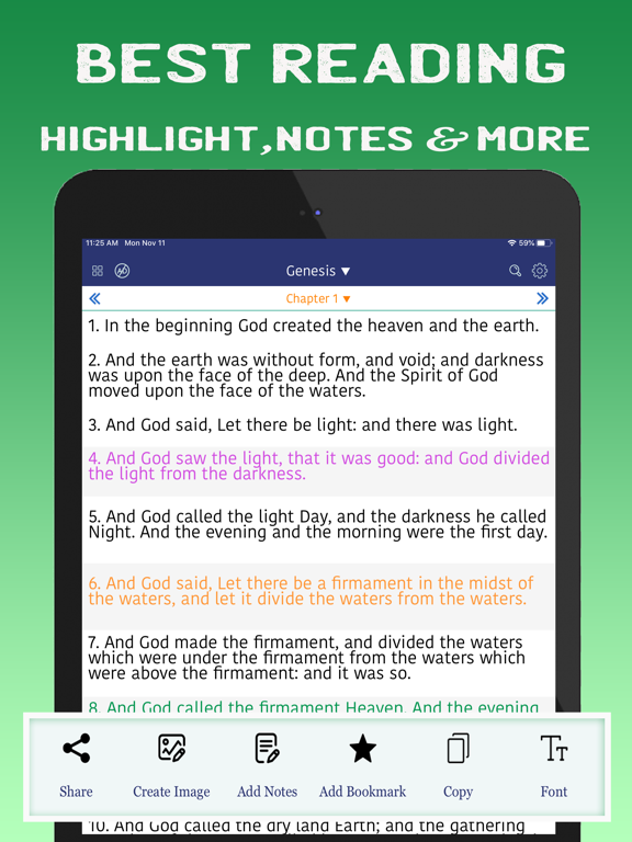 Holy Bible KJV Offline screenshot