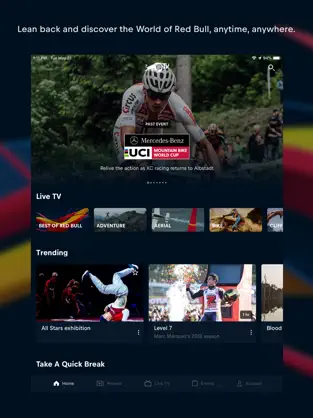 Captura de Pantalla 1 Red Bull TV iphone