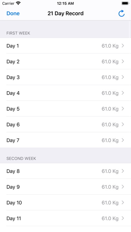 21 Day Fit Container Tracker screenshot-3