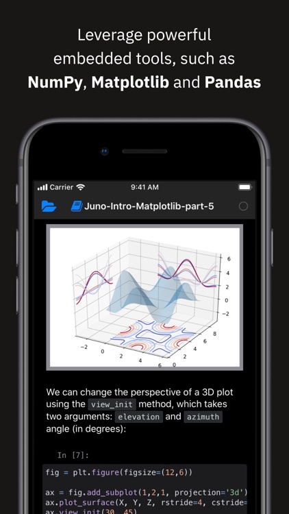 Juno for Jupyter
