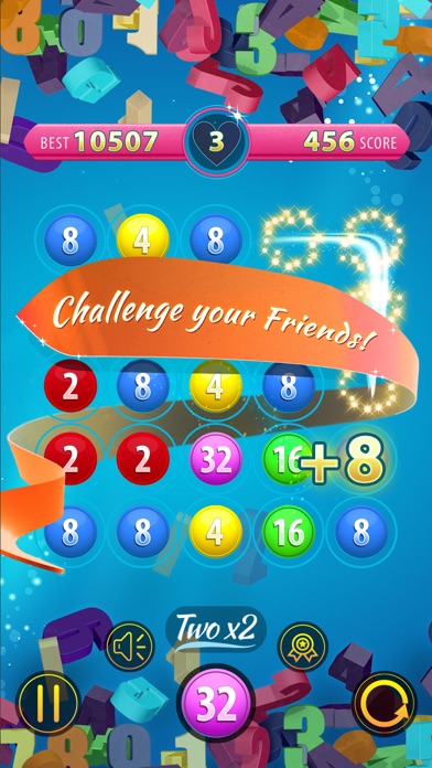 Two For 2: match the numbers! screenshot 4
