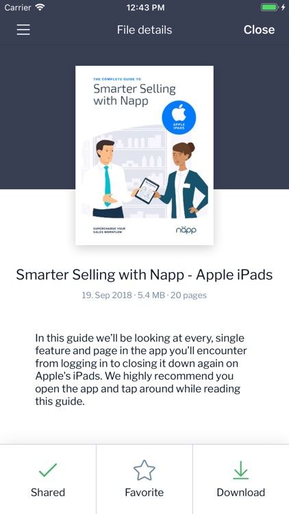 Napp Sales Enablement