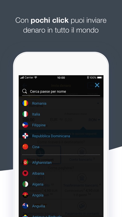 Western Union - Invia Denaro screenshot-3
