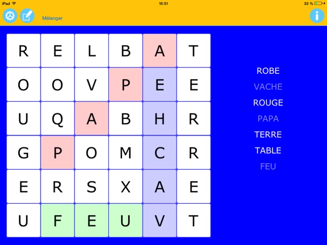 Mots Mêlés - Primaire(圖1)-速報App