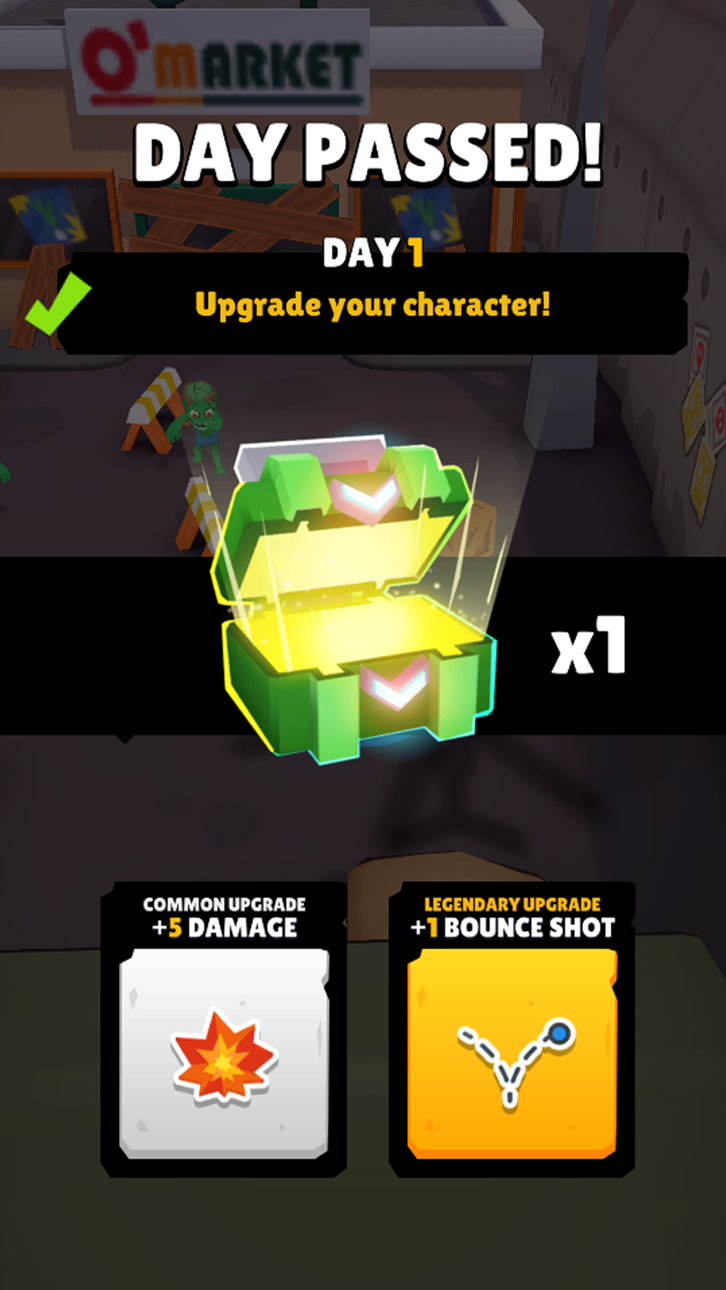 Gun and Zombies Hack screenshot 3 - iOS game interface