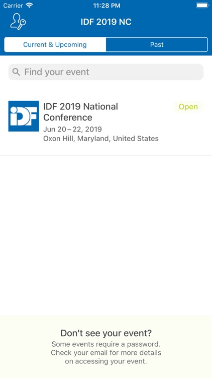 IDF 2019 National Conference