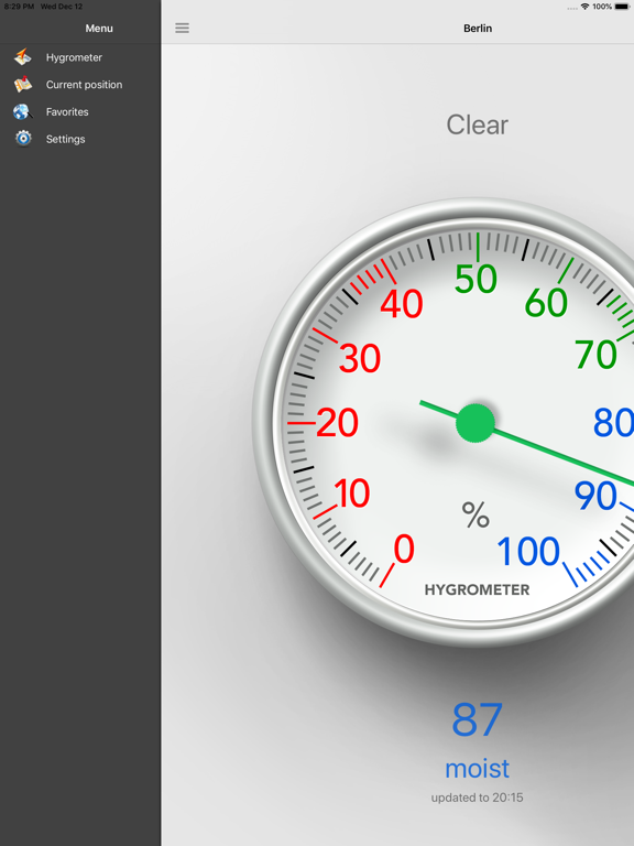 Hygrometer - Check humidity Screenshots