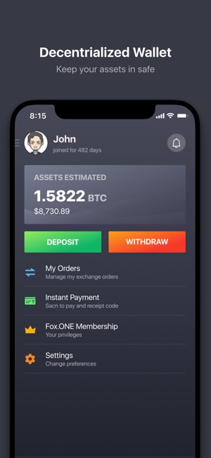 Fox.ONE - Buy & sell Bitcoin(圖6)-速報App