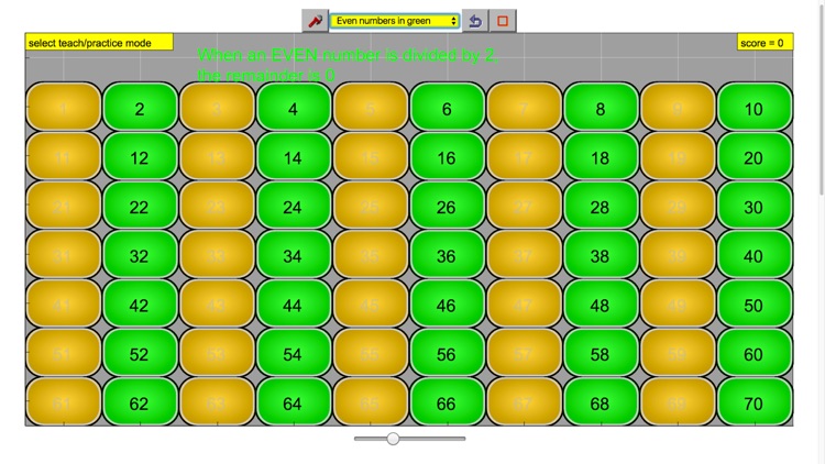 Even Odd Multiples Factors