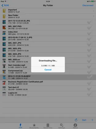 Captura 4 FTP Client Pro iphone