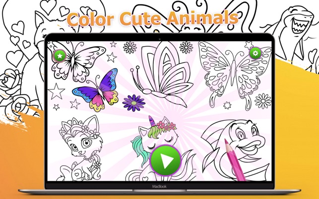 Cute Animal Coloring for Kids