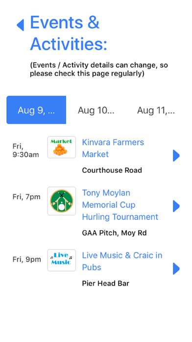 How to cancel & delete Irish Festivals from iphone & ipad 3