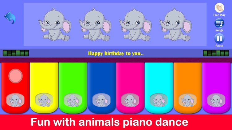Kids Piano Animals screenshot-4