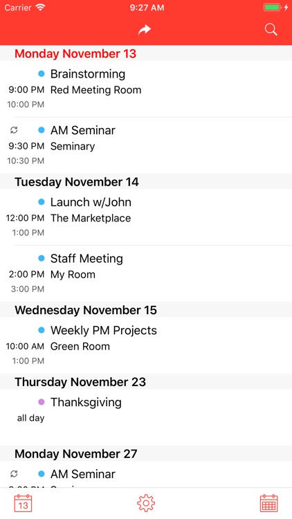 Forward Calendar Meetings