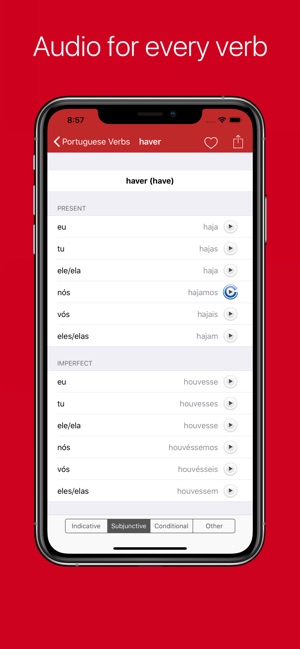 Portuguese Verb Conjugator Pro(圖2)-速報App