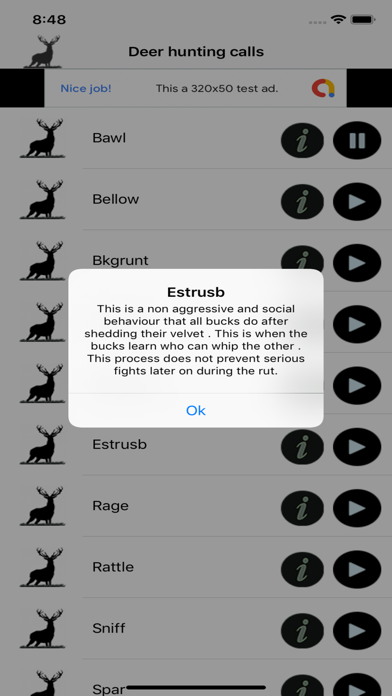 How to cancel & delete Deer Hunting Calls - from iphone & ipad 1