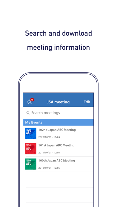 How to cancel & delete JSA meeting from iphone & ipad 3