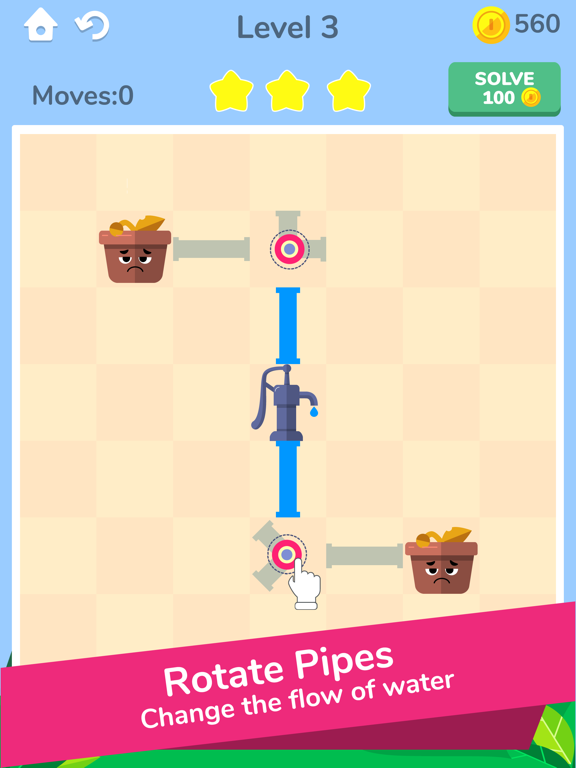 Screenshot #4 pour Plantaria: Pipe Puzzle