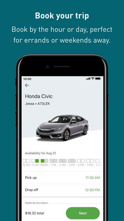 Zipcar: cars on-demand screenshot-3