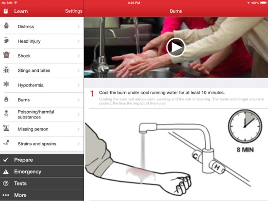 First Aid - Canadian Red Cross screenshot 2