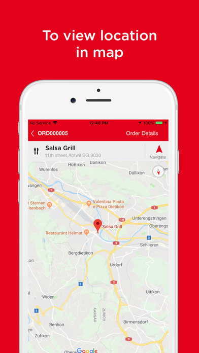 Swiss Food Delivery – Delivery screenshot 4