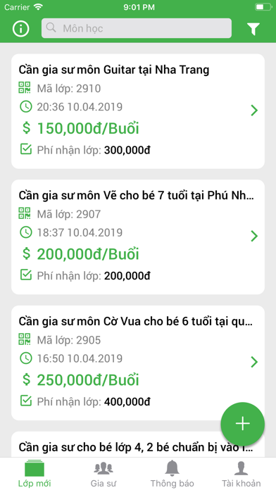How to cancel & delete Dạy Kèm Tại Nhà from iphone & ipad 4