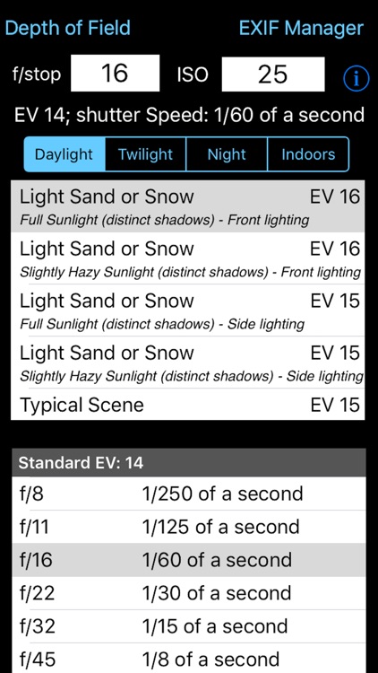 Exposure Calculator screenshot-4