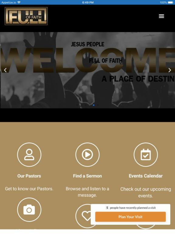 Screenshot #4 pour Jesus People Full of Faith