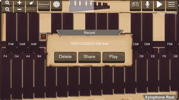 Xylophone Real: 2 mallet types screenshot-7