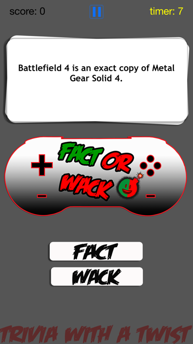 FACT OR WACK video games screenshot 5