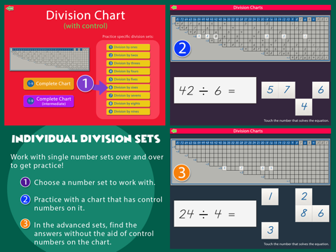 Montessori Division Charts screenshot 3