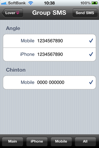 Contacts Grouping Lite screenshot 3