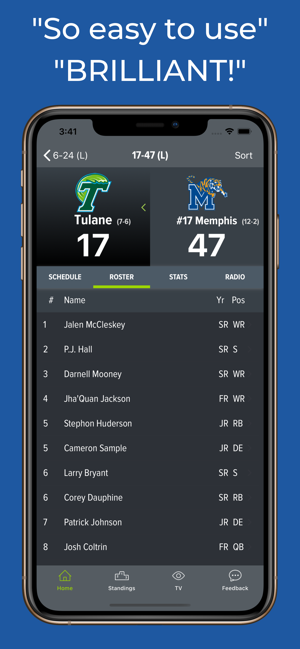 Tulane Football Schedules(圖3)-速報App