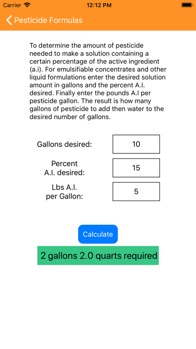 How to cancel & delete Pesticide Formulas from iphone & ipad 4