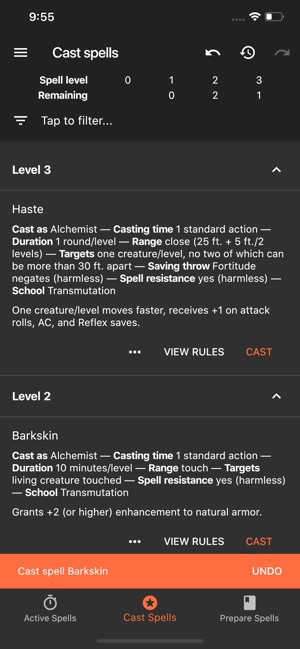 Spell Tracker for Pathfinder(圖3)-速報App