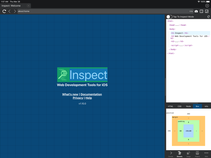 Inspect Browser