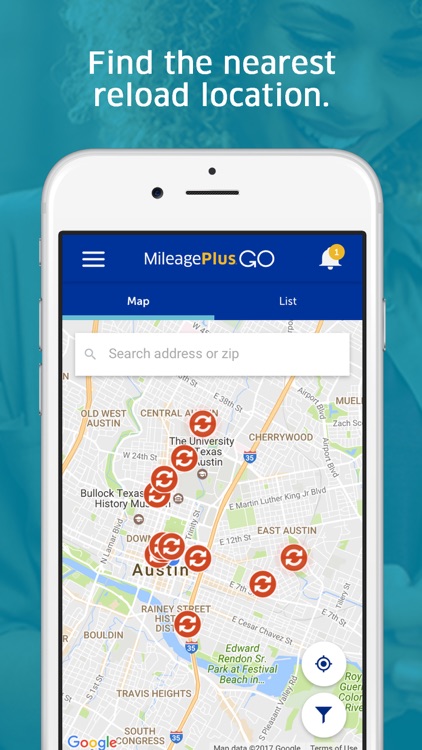 MileagePlus GO Prepaid Card