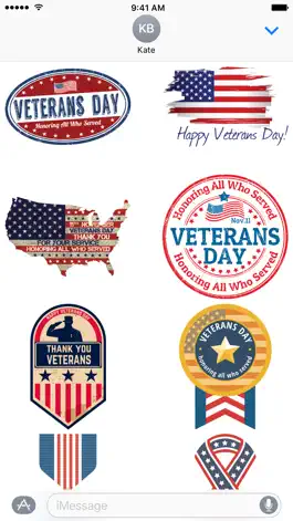 Game screenshot Veterans Day Stickers mod apk