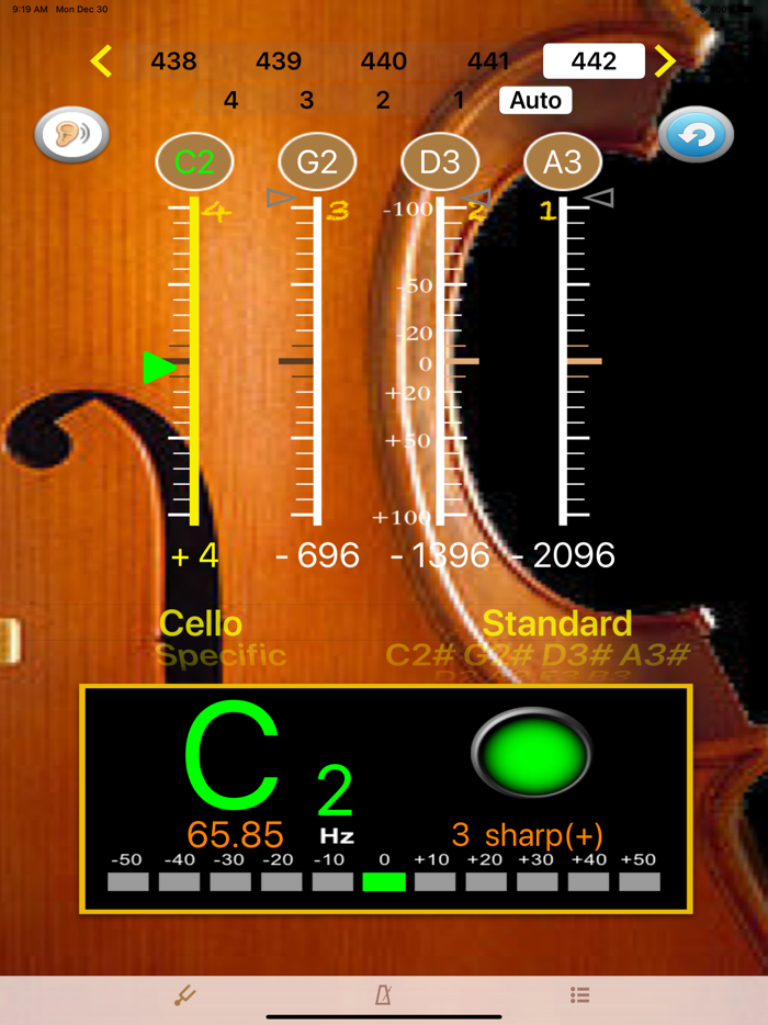 大提琴调音器专业版