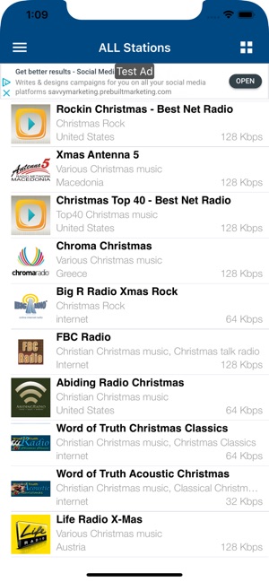 耶誕節廣播 (Christmas RADIO)(圖2)-速報App