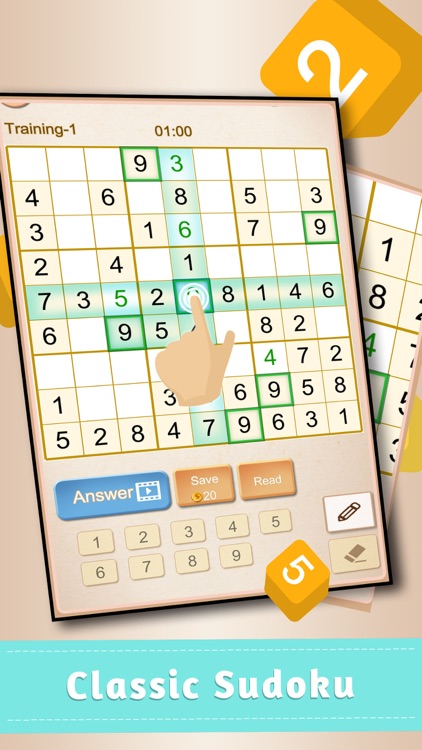 Classic Sudoku-brain games