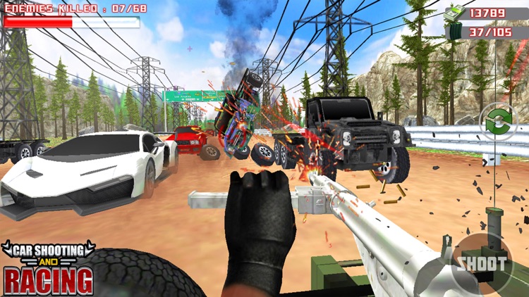 Car Sniper Vs Thieves Racing screenshot-3