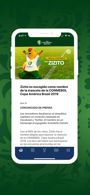 Copa América Oficial(圖3)-速報App