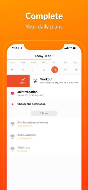 LifeWheel: Smart Goal Tracker(圖8)-速報App