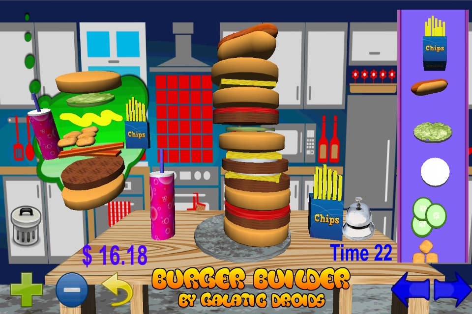 Burger Builder 3D screenshot 4