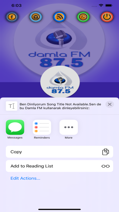 Damla FM screenshot 3
