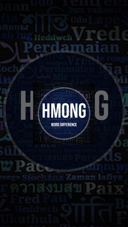 Word Difference - Hmong